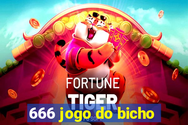 666 jogo do bicho